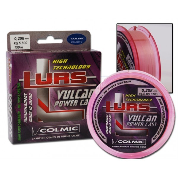 Colmic Lurs Shock Leader Terminale Conico Per Surf Casting - Diametri 0,23-0,57 Mm - Colore Clear
