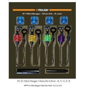 Signalizatori Prologic K1 Mini Chain Set 4 Štapa / R-Y-G-P+4B